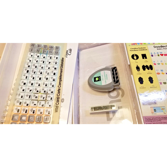 Lot Of 4 Cricut Cartridges Wildcard/My Community/Animal Kingdom/Doodlecharms - Picture 5 of 7